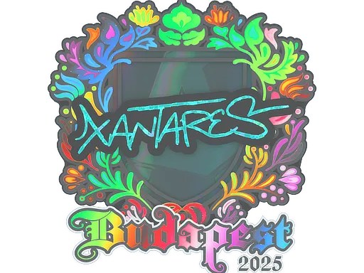 Sticker | XANTARES (Holo) | Budapest 2025 - $ 1.74