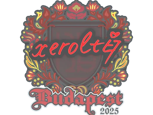 Sticker | xerolte | Budapest 2025 - $ 0.04