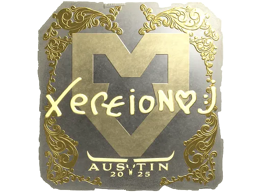 Sticker | xertioN (Gold) | Austin 2025 - $ 2.94