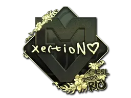 Sticker | xertioN (Gold) | Rio 2022 - $ 4.02