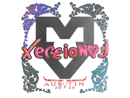 Sticker | xertioN (Holo) | Austin 2025 - $ 0.30