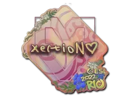 Sticker | xertioN (Holo) | Rio 2022 - $ 1.63