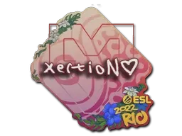 Sticker | xertioN | Rio 2022 - $ 0.08