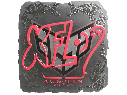 Sticker | xfl0ud (Foil) | Austin 2025 - $ 0.16