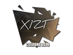 Sticker | Xizt | Cologne 2016 - $ 2.35