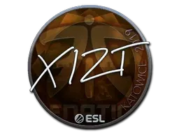 Sticker | Xizt (Foil) | Katowice 2019 - $ 1.78