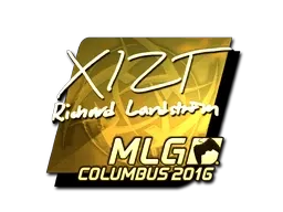 Sticker | Xizt (Gold) | MLG Columbus 2016 - $ 28.60