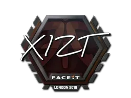 Sticker | Xizt | London 2018 - $ 0.35