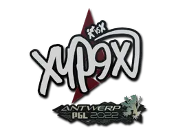 Sticker | Xyp9x | Antwerp 2022 - $ 0.03