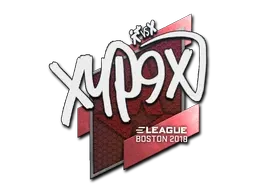 Sticker | Xyp9x | Boston 2018 - $ 1.38