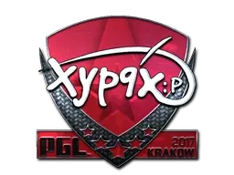 Sticker | Xyp9x (Foil) | Krakow 2017 - $ 13.70