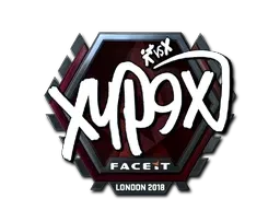 Sticker | Xyp9x (Foil) | London 2018 - $ 7.16