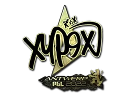 Sticker | Xyp9x (Gold) | Antwerp 2022 - $ 4.20