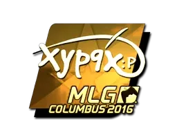 Sticker | Xyp9x (Gold) | MLG Columbus 2016 - $ 27.17