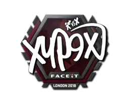 Sticker | Xyp9x | London 2018 - $ 0.88