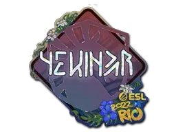 Sticker | YEKINDAR (Glitter) | Rio 2022 - $ 0.09