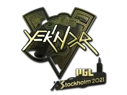 Sticker | YEKINDAR (Gold) | Stockholm 2021 - $ 9.08