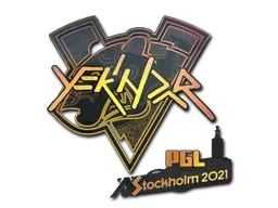 Sticker | YEKINDAR (Holo) | Stockholm 2021 - $ 0.61