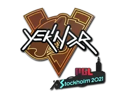 Sticker | YEKINDAR | Stockholm 2021 - $ 0.04