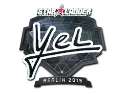 Sticker | yel (Foil) | Berlin 2019 - $ 1.19