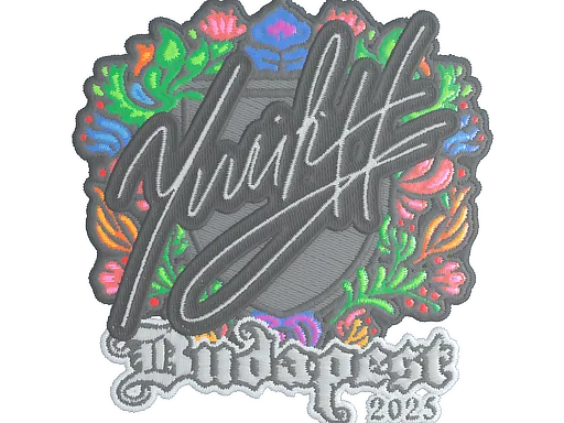 Sticker | yuurih (Embroidered) | Budapest 2025 - $ 0.03