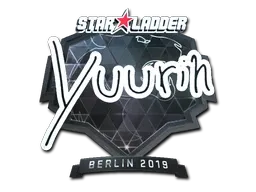 Sticker | yuurih (Foil) | Berlin 2019 - $ 1.50