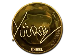 Sticker | yuurih (Gold) | Katowice 2019 - $ 45.24