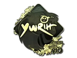 Sticker | yuurih (Gold) | Rio 2022 - $ 4.50