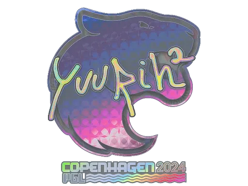 Sticker | yuurih (Holo) | Copenhagen 2024 - $ 1.90