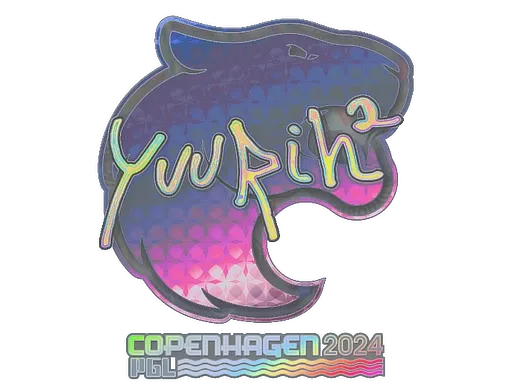 Sticker | yuurih (Holo) | Copenhagen 2024 - $ 1.66