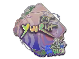 Sticker | yuurih (Holo) | Rio 2022 - $ 0.97