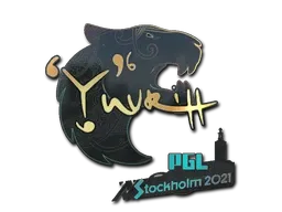 Sticker | yuurih (Holo) | Stockholm 2021 - $ 0.64