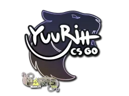 Sticker | yuurih | Paris 2023 - $ 0.04