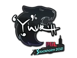 Sticker | yuurih | Stockholm 2021 - $ 0.04
