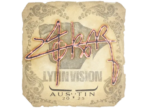 Sticker | z4KR | Austin 2025 - $ 0.04
