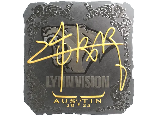 Sticker | z4KR (Foil) | Austin 2025 - $ 0.43
