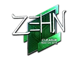 Sticker | zehN (Foil) | Boston 2018 - $ 6.90
