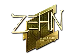 Sticker | zehN (Gold) | Boston 2018 - $ 354.36