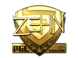 Sticker | zehN (Gold) | Krakow 2017 - $ 529.60