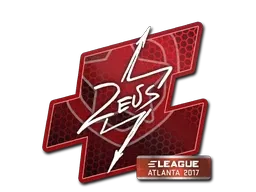 Sticker | Zeus | Atlanta 2017 - $ 5.54