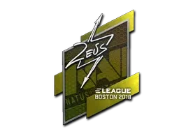Sticker | Zeus | Boston 2018 - $ 1.38