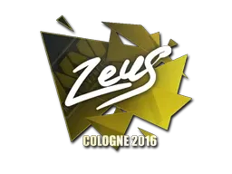 Sticker | Zeus | Cologne 2016 - $ 3.18