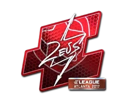 Sticker | Zeus (Foil) | Atlanta 2017 - $ 69.26