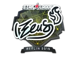 Sticker | Zeus (Foil) | Berlin 2019 - $ 0.47