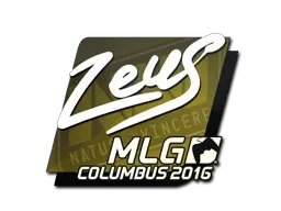 Sticker | Zeus | MLG Columbus 2016 - $ 2.03