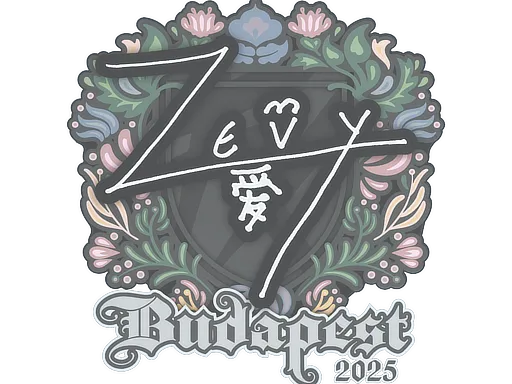Sticker | zevy | Budapest 2025 - $ 0.03
