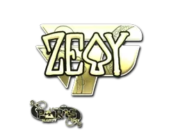 Sticker | zevy (Gold) | Paris 2023 - $ 1.10