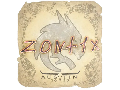 Sticker | zont1x | Austin 2025 - $ 0.03