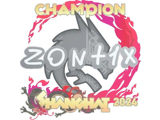 Sticker | zont1x (Champion) | Shanghai 2024 ``