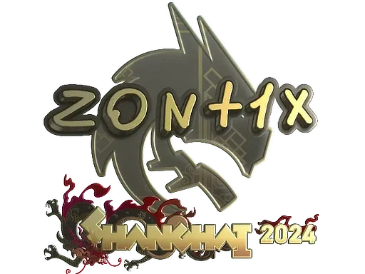 Sticker | zont1x (Gold) | Shanghai 2024 - $ 2.24